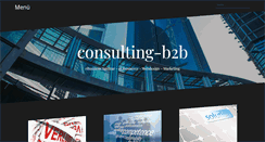 Desktop Screenshot of consulting-b2b.eu